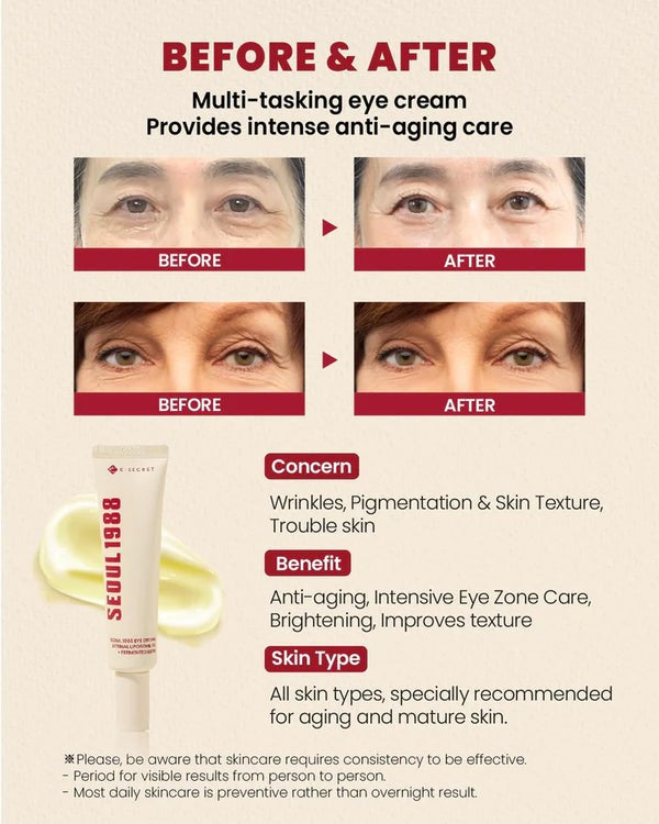 SEOUL 1988 Eye Cream : Retinal Liposome 4%