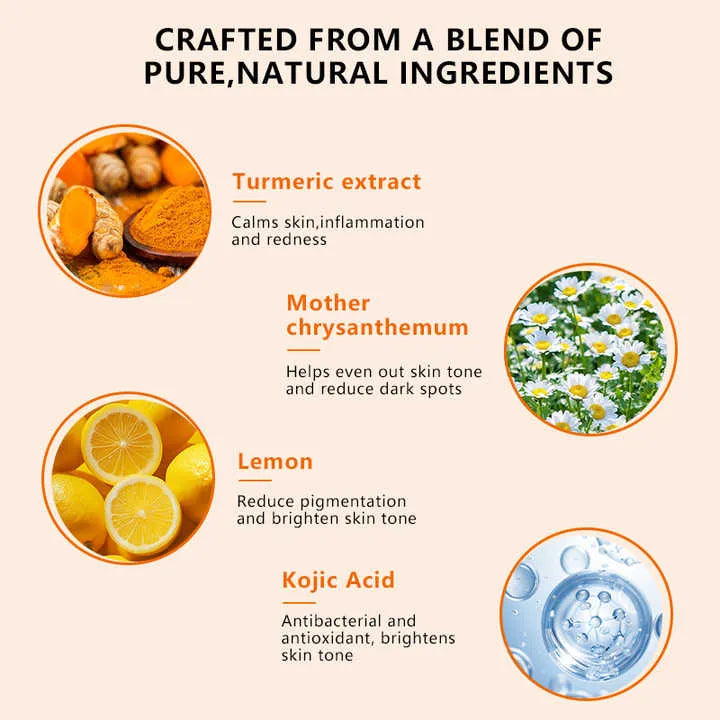 Turmeric Kojic Acid Exfoliating Cleansing Pads