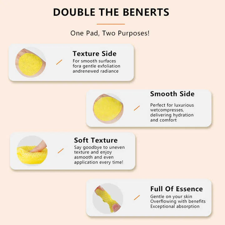Turmeric Kojic Acid Exfoliating Cleansing Pads
